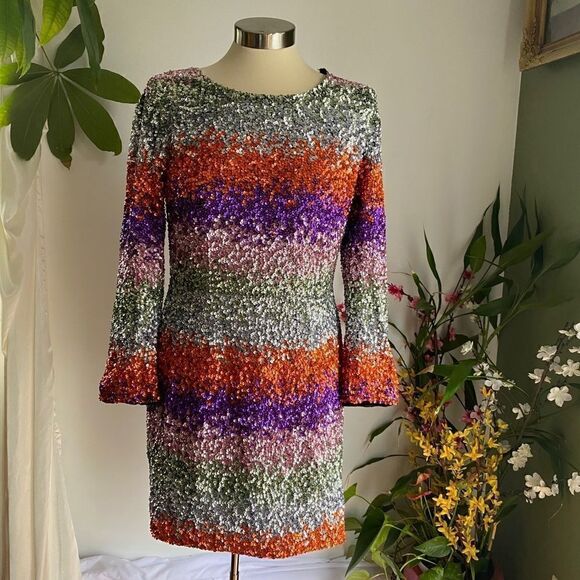 NWT Antik Batik Sophie Sequined Mini Dress - Picture 11 of 14